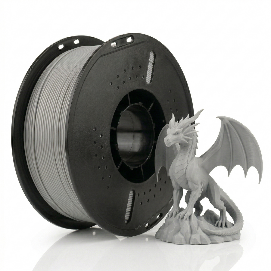 Engrion PLA+ Filament 1.75mm 1kg | Premium 3D Yazıcı Filamenti - Gri / 1.75mm / 1kg