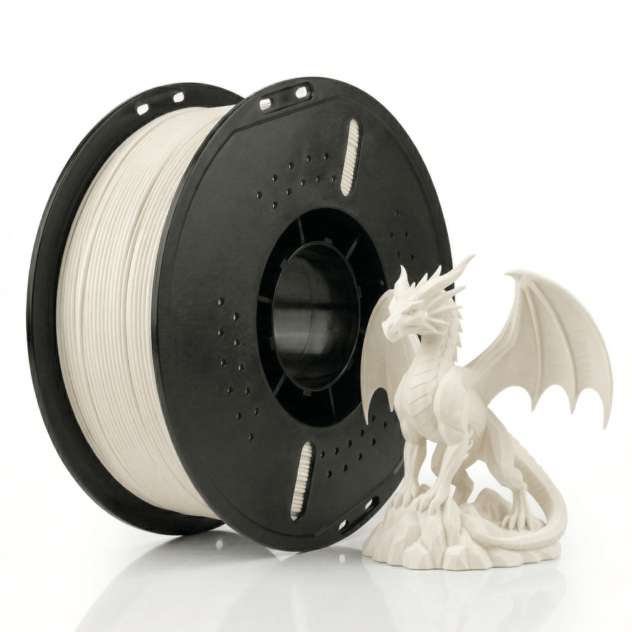 Engrion PLA+ Filament 1.75mm 1kg | Premium 3D Yazıcı Filamenti - Sıcak Beyaz / 1.75mm / 1kg