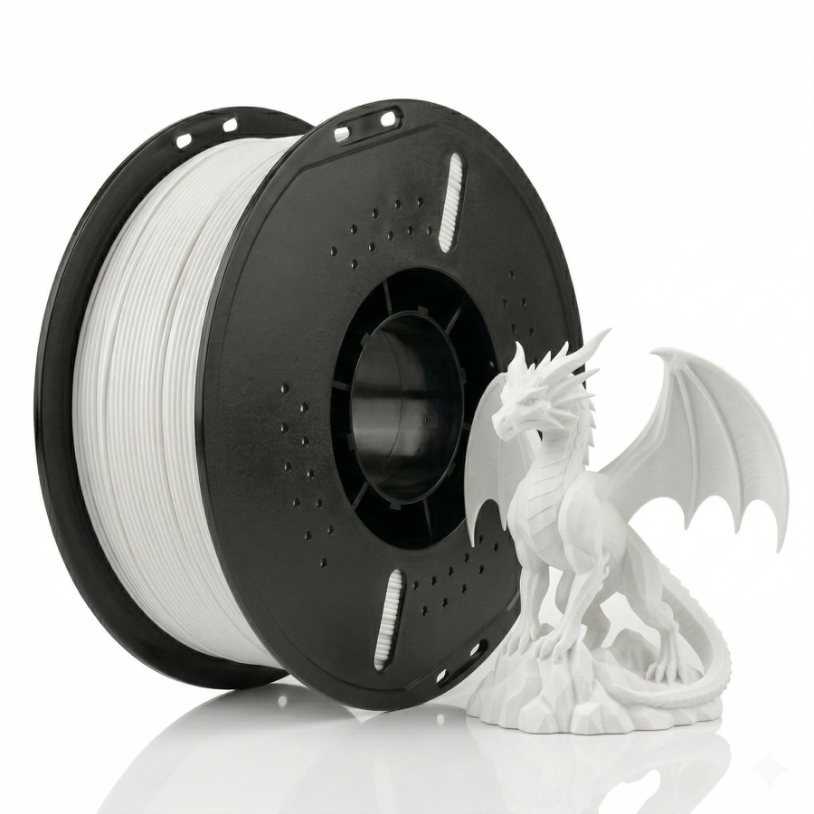 Engrion PLA+ Filament 1.75mm 1kg | Premium 3D Yazıcı Filamenti - Soğuk Beyaz / 1.75mm / 1kg